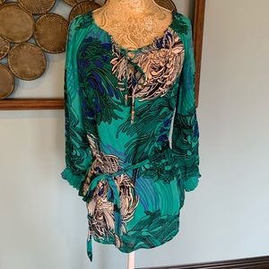 White House Black Market SILK Blouse